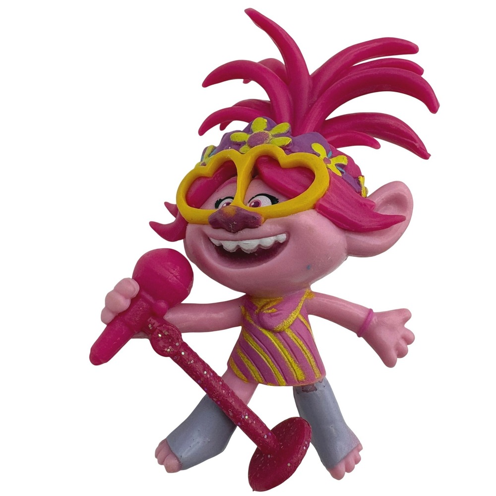 DreamWorks‎ Trolls World Tour Poppy Figure McDonald's  Happy Meal Toy 2020